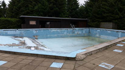 Das alte Schwimmbad